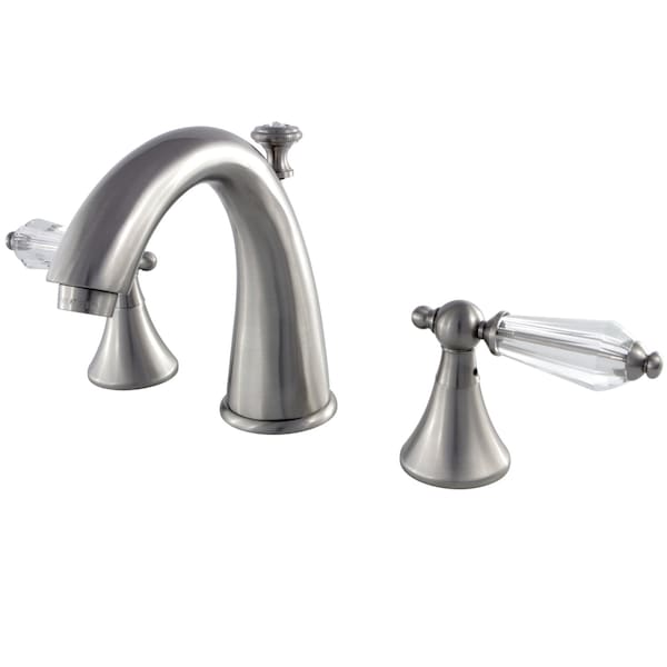 8" Widespread Bathroom Faucet, Brushed Nickel